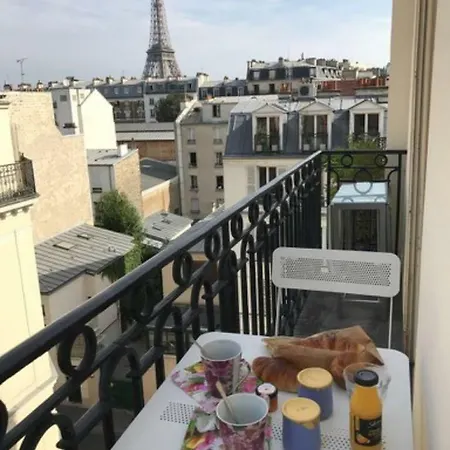 Lejlighed Beautiful Apt With Eiffel Tower Views By Guestready Paris